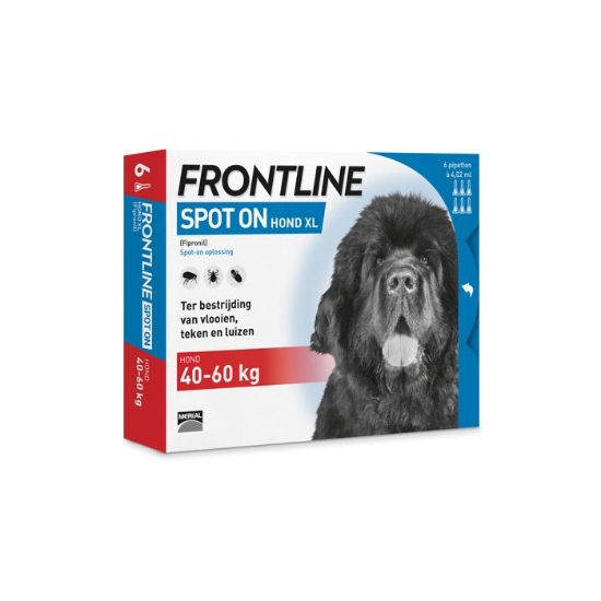 Afbeeldingen van Frontline hond XL >40 kg 6 pipetten