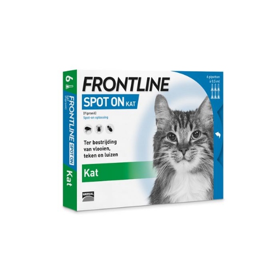Afbeeldingen van Frontline kat 6 pipetten