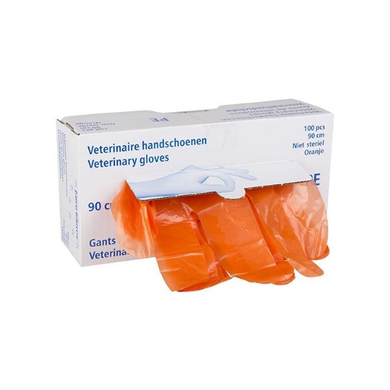 Afbeeldingen van Baarmoederhandschoen Euro Gloves 100 stuks