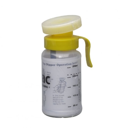 Afbeeldingen van Dipbeker Powerdipper geel Non Return Top