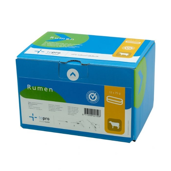 Afbeeldingen van Topro Rumen bolus 12 x 75 gram