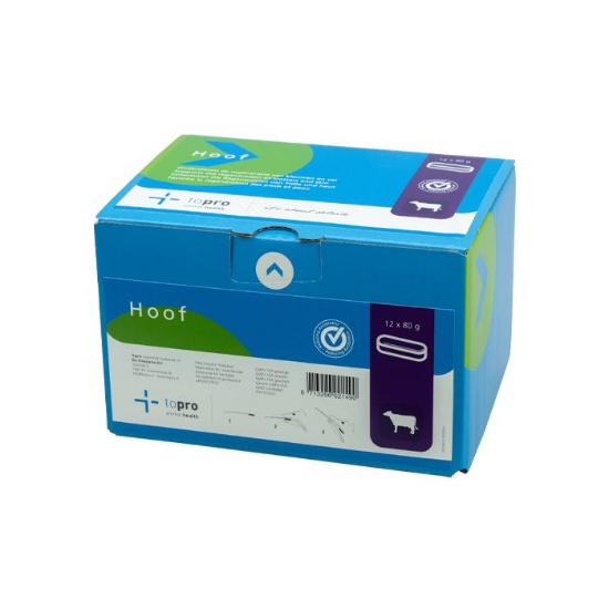 Afbeeldingen van Topro Hoof bolus 12 x 80 gram