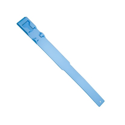 Afbeeldingen van Koeherkenningsband kunststof blauw