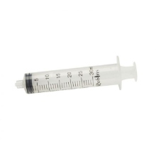 Afbeeldingen van Wegwerpspuit Robins luer lock 30 ml 3-delig