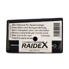 Afbeeldingen van Kleurblok metaal Raidex zwart