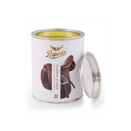 Afbeeldingen van Ledervet blank Rapide 1 liter