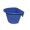 Afbeeldingen van Voerbak met ophangbeugel blauw