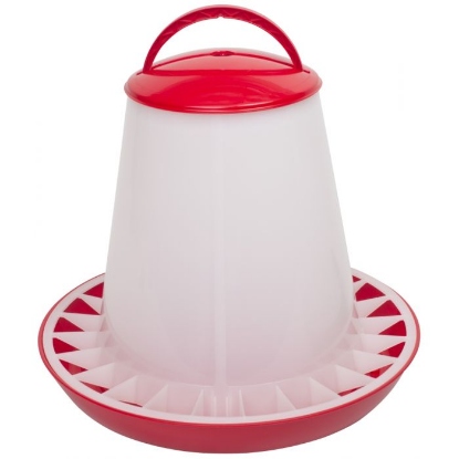 Afbeeldingen van Voerbak met deksel 10 kg