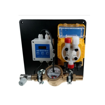 Afbeeldingen van Doseerpomp voor Hydrocare met standaard 3/4 watermeter
