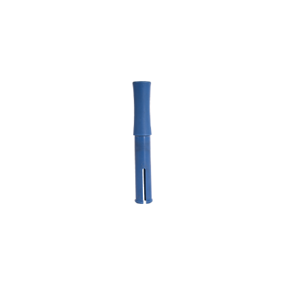 Afbeeldingen van Bundel / wikkelfolie afroller 10 cm blauw plastic