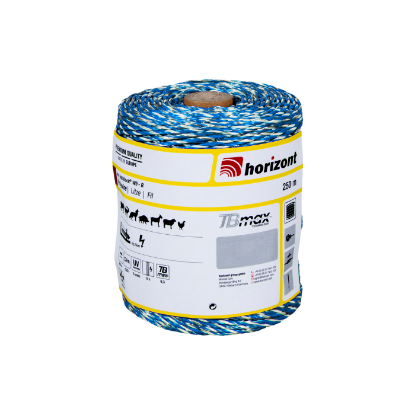 Afbeeldingen van Draad hotSHOCK W9-R wit/blauw