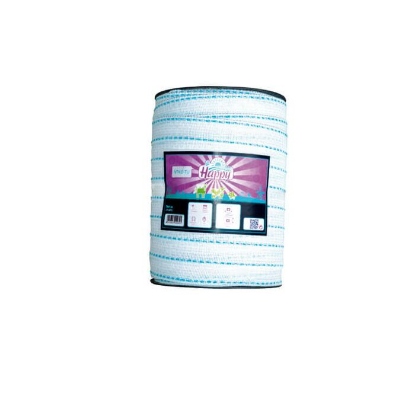 Afbeeldingen van Lint happy TLD T40 wit/turquoise