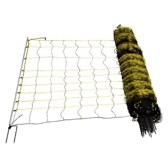 Afbeeldingen van Schapennet Horinet 120 cm met dubbele pen