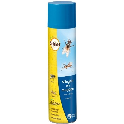 Afbeeldingen van Vliegen en muggenspray Solabiol 400 ml