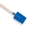 Afbeeldingen van Kinderspade blauw met steel