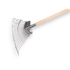Afbeeldingen van Bladhark Spear & Jackson 20 tands met gelakte essen steel
