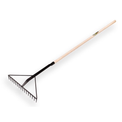 Afbeeldingen van Asfalthark 16-tands 41 cm versterkt met steel
