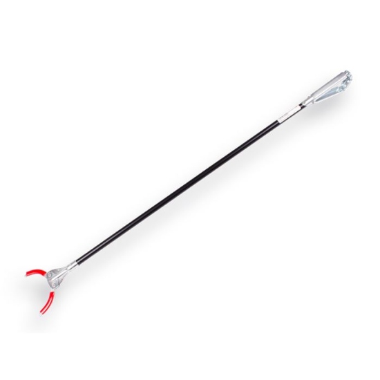Afbeeldingen van Zwerfvuilgrijper 42 105 cm aluminium met rode bek