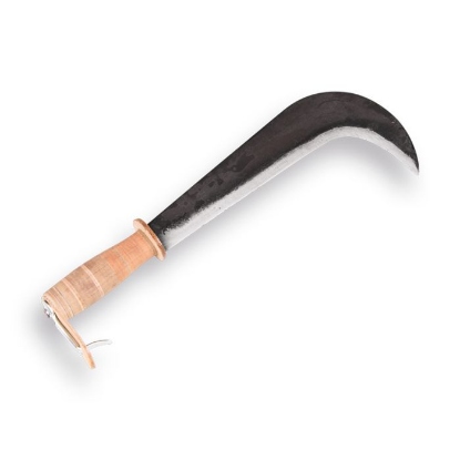 Afbeeldingen van Zwitsers Kapmes Adler 28 cm met lederen handvat
