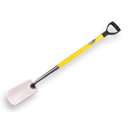 Afbeeldingen van Ideal Eccospade gepolijst met Fiberglas D-steel 110 cm
