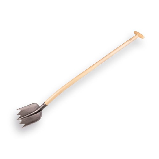 Afbeeldingen van Spats De Wit met essen T-steel 110 cm
