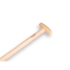 Afbeeldingen van Spats De Wit met essen T-steel 110 cm