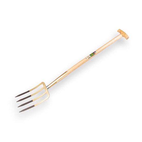 Afbeeldingen van Spitvork Offner STERK brons met Atlas steel 85 cm