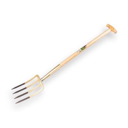 Afbeeldingen van Spitvork Offner 4-tands brons met Atlas steel 90 cm
