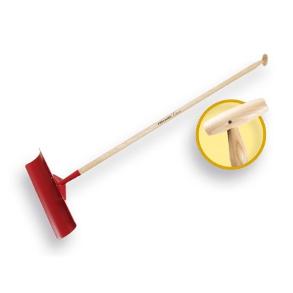 Afbeeldingen van Sneeuwschuiver Zinck Lysbro bol 50 cm met essen steel 130 cm