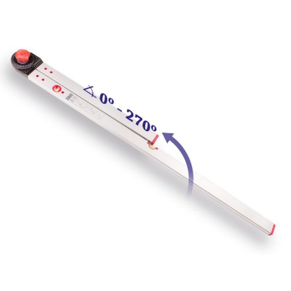 Afbeeldingen van BMI hoekmeter korte been 60 cm /lange been 120 cm