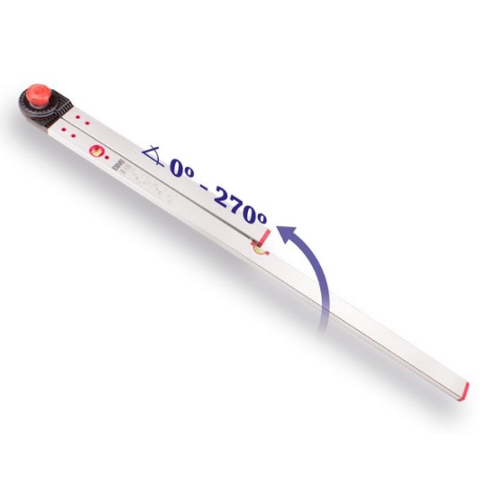 Afbeeldingen van BMI hoekmeter korte been 60 cm /lange been 120 cm