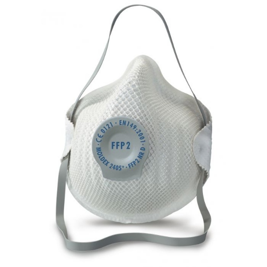 Afbeeldingen van 2405 Moldex Classic FFP2 fijnstofmasker 20 stuks