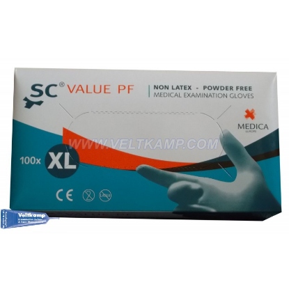 Afbeeldingen van SPERMAVANG-HANDSCHOEN VINYL, MAXIM/MEDICA MAAT XL