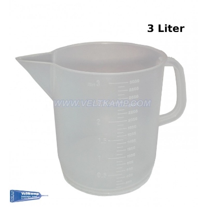 Afbeeldingen van MAATBEKER, PP, 3000ML