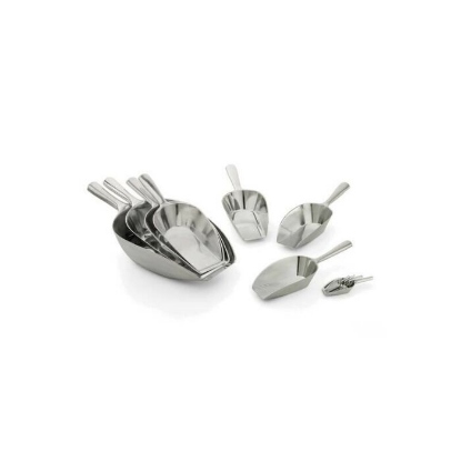 Afbeeldingen van Meelschep / maatschep aluminium VLAK
