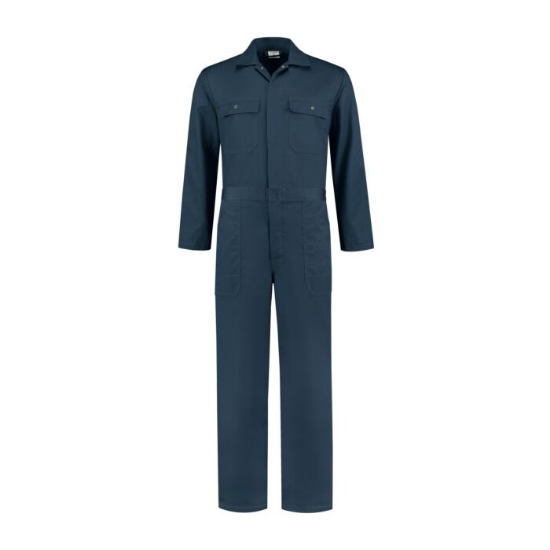 Afbeeldingen van Overall met drukknopen - Navy - mt. 53