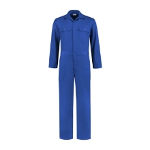 Afbeeldingen van Overall met drukknopen - Korenblauw - mt. 61