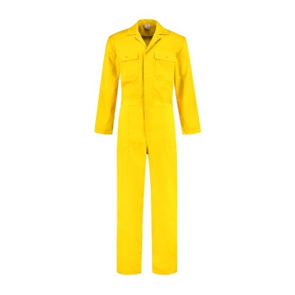 Overall drukknopen Polyester/Katoen - Geel