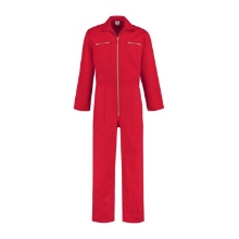 Afbeeldingen van Rallyoverall 100% katoen - Rood - mt. 59