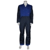 Melkersoverall drukknopen Polyester/Katoen - Korenblauw/Navy