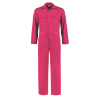 Overall drukknopen Polyester/Katoen - Fuchsia
