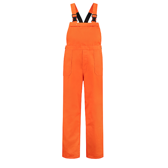 Afbeeldingen van Tuinbroek Oranje mt. 50