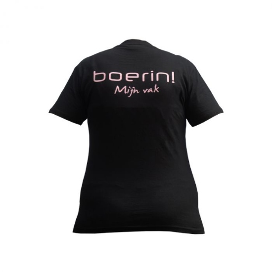 Afbeeldingen van T-shirt 'Boerin! Mijn vak' maat M