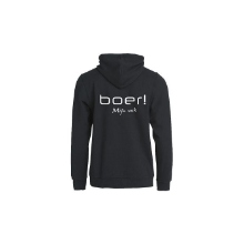 Afbeeldingen van Hoodie 'Boer! Mijn vak' met capuchon en rits maat L